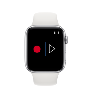 Voice recorde free application on Apple Watch